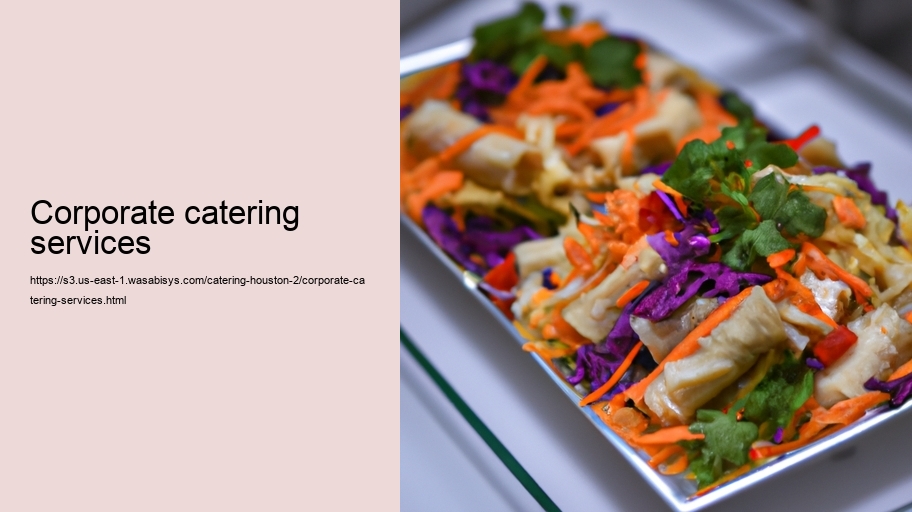 corporate catering services