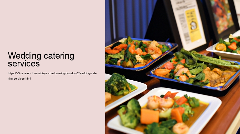 wedding catering services