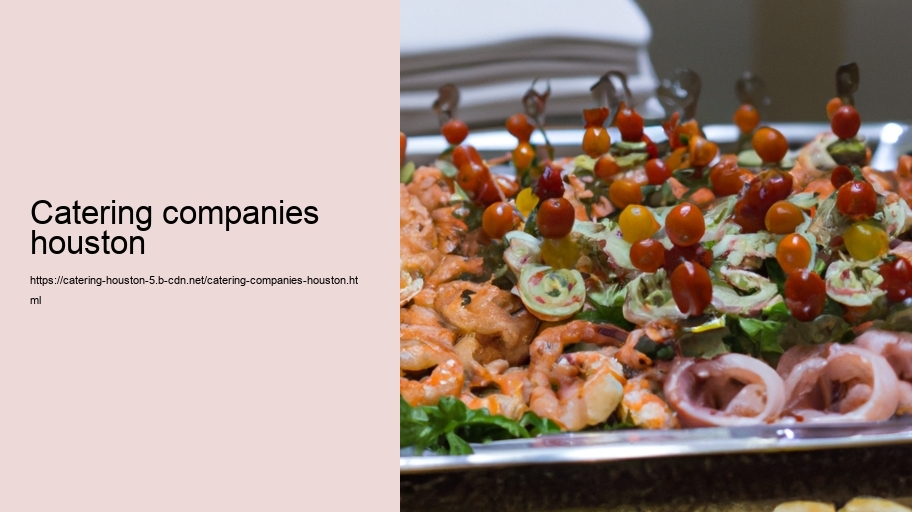 catering companies houston