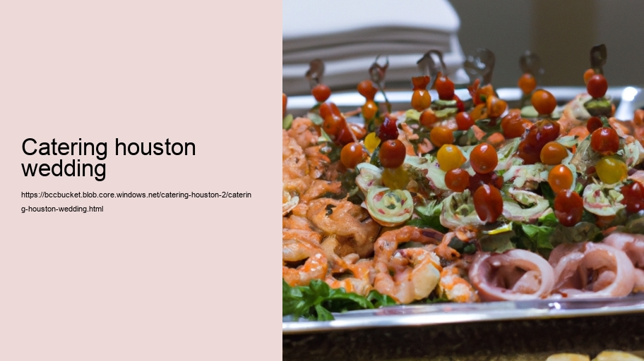 catering houston wedding