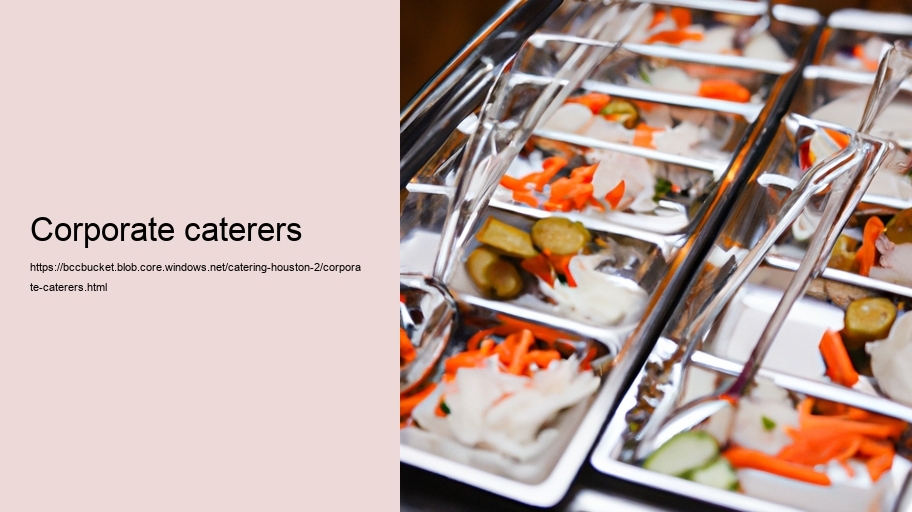 corporate caterers