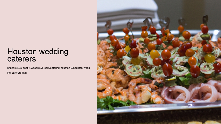 houston wedding caterers