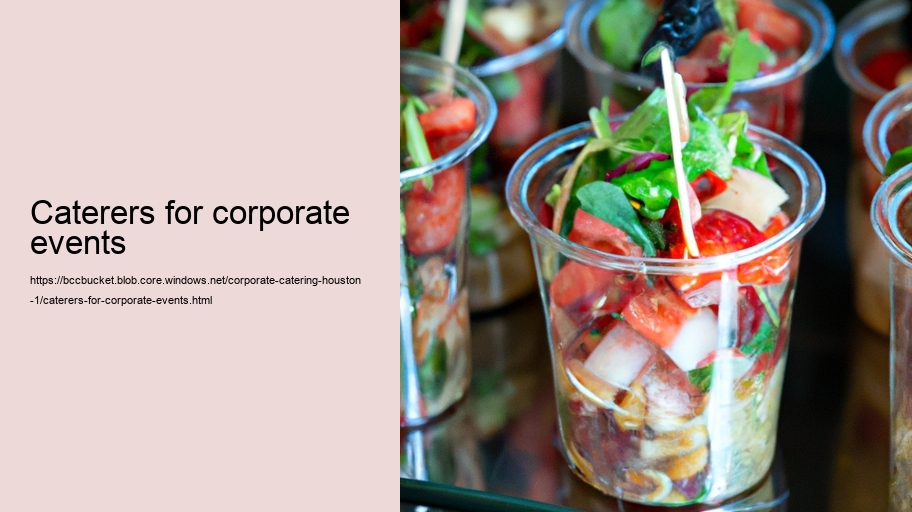 caterers for corporate events