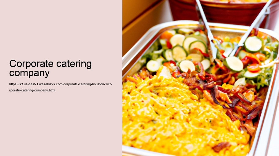 corporate catering company