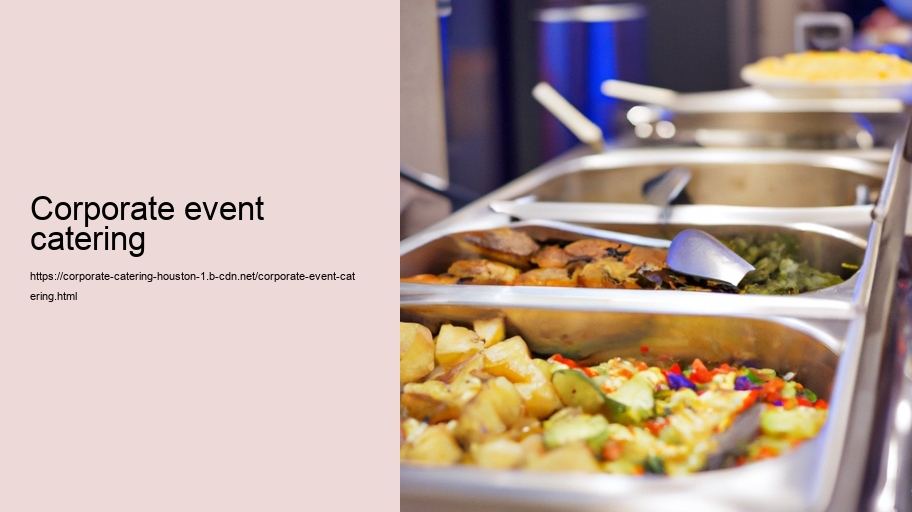 corporate event catering