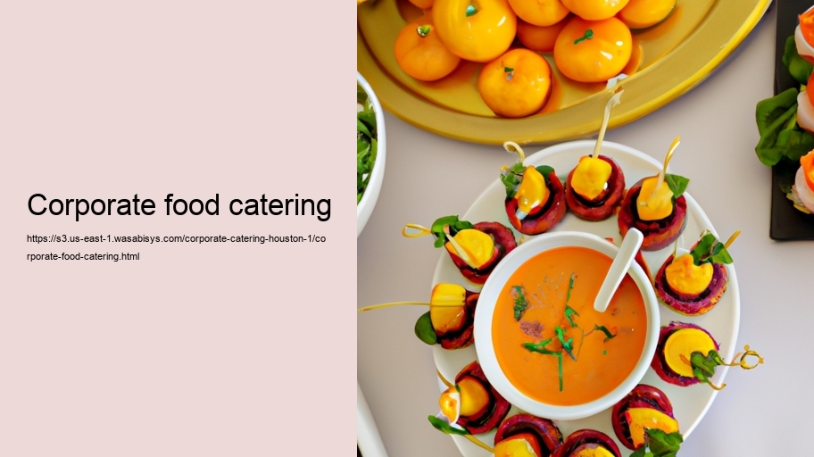 corporate food catering