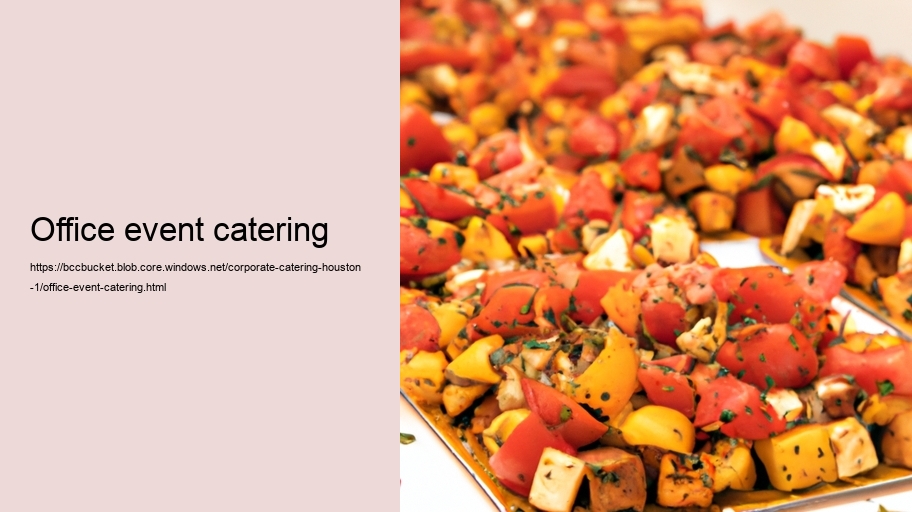 office event catering