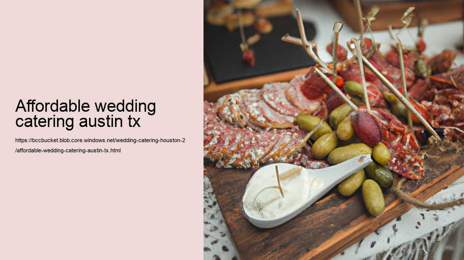 affordable wedding catering austin tx