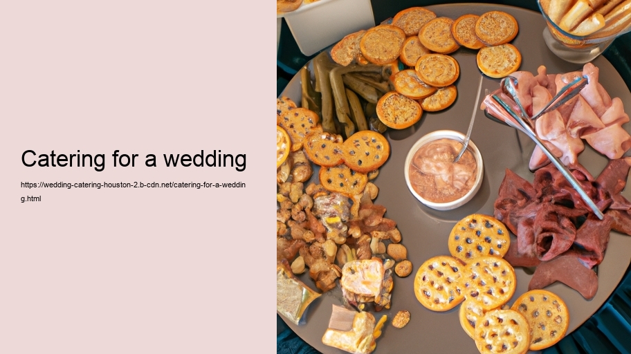 catering for a wedding