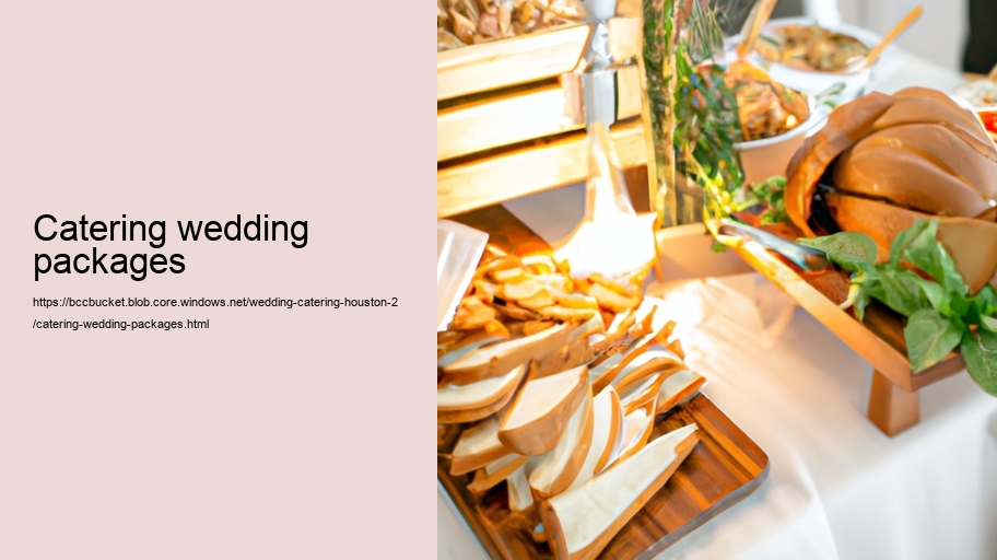 catering wedding packages