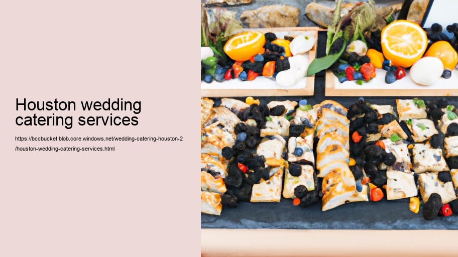 houston wedding catering services