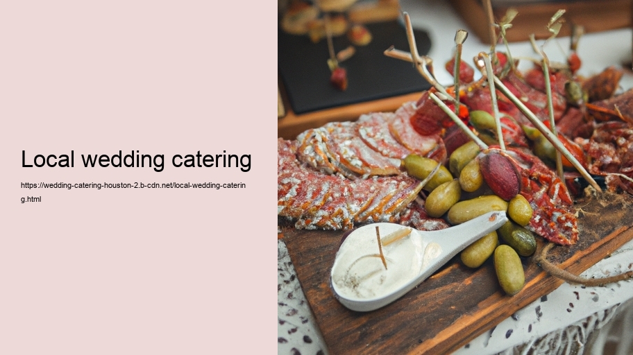 local wedding catering