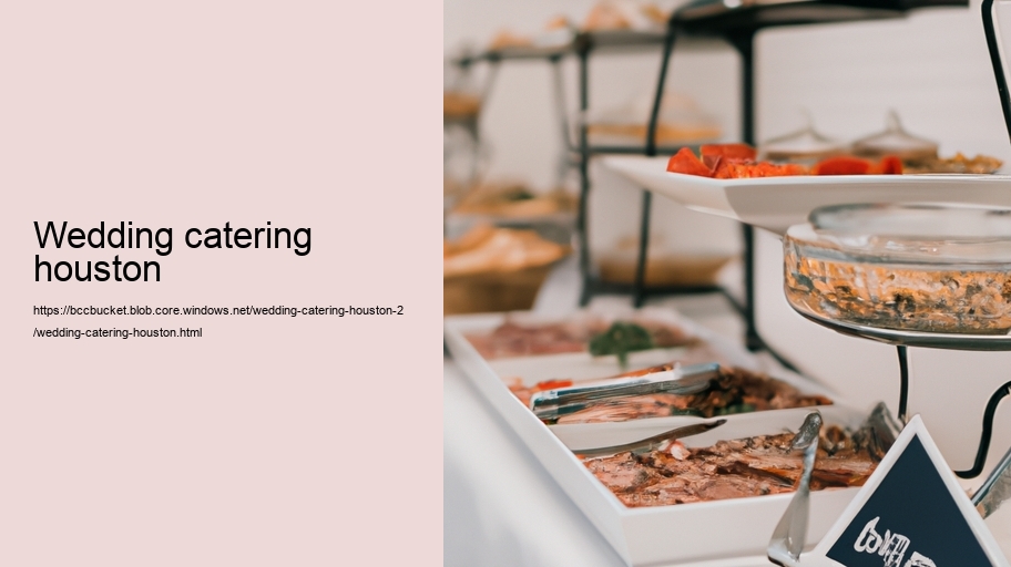 wedding catering houston