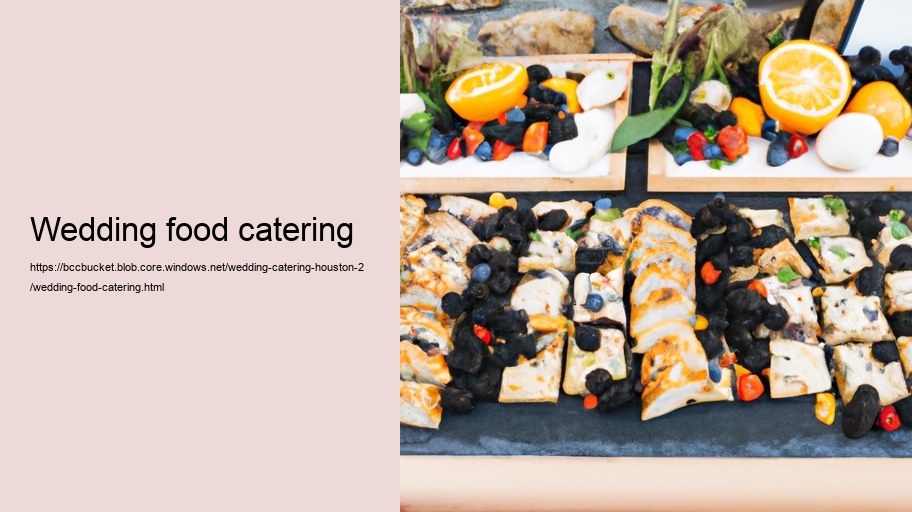 wedding food catering